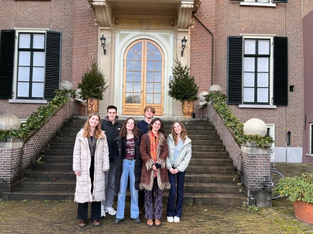 Jeugdambassadeurs voor Huis Doorn